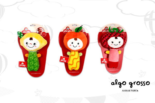SONAJERO SOFT FRUTAS SURTIDAS 20CM art.8723