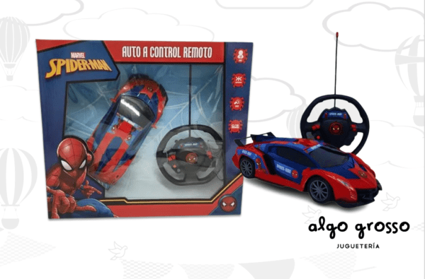 SPIDER MAN AUTO RC 25CM art.52926