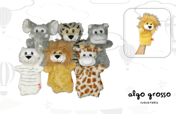 TITERES ANIMALITOS PELUCHE 22CM art.2347
