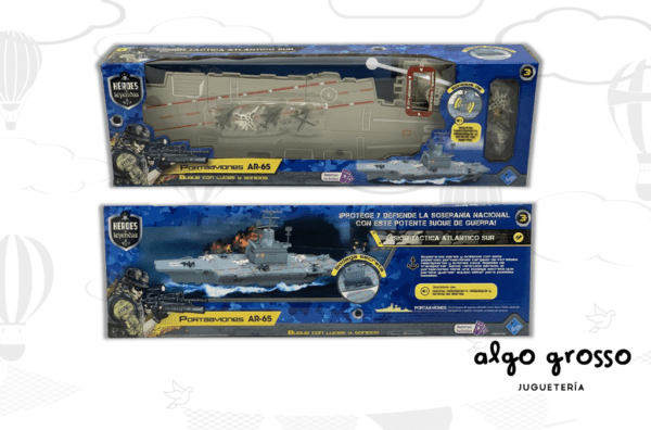PORTA AVIONES AR-65 HEROES Y LEYENDAS art.7130