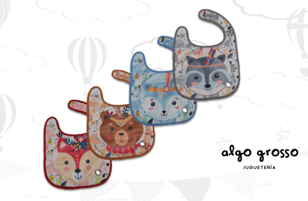 BABERO C/ANIMALES 20CM art.8727