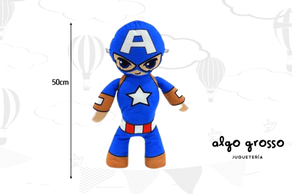 CAPITAN AMERICA SOFT/PELUCHE 50CM art.MV061