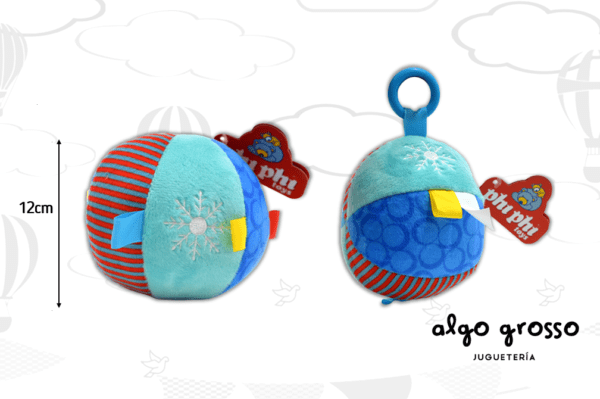 PELOTA SONAJERO SOFT 12CM art.8737