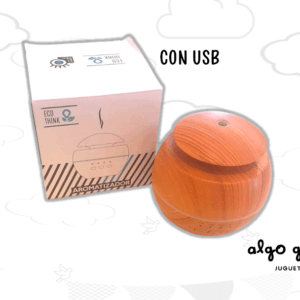 AROMATIZADOR GLOBO SIMIL MADERA CON USB art.8740