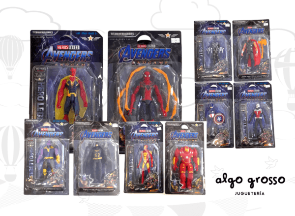 AVENGERS MUÑECOS SURTIDOS EN BLISTER "ALTERNATIVOS"