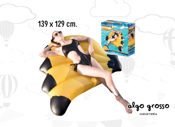 BESTWAY COLCHONETA RACIMO DE BANANAS INFLABLE art.43160