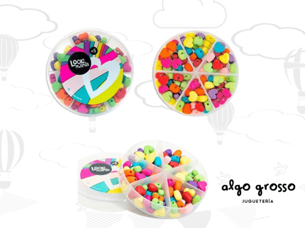 CAJA REDONDA PARA ARMAR BIJOU 8CM art.LOOK36