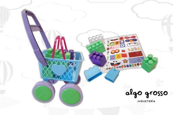 CARRITO CARRY Y SUS 6 BLOKOS art.12185