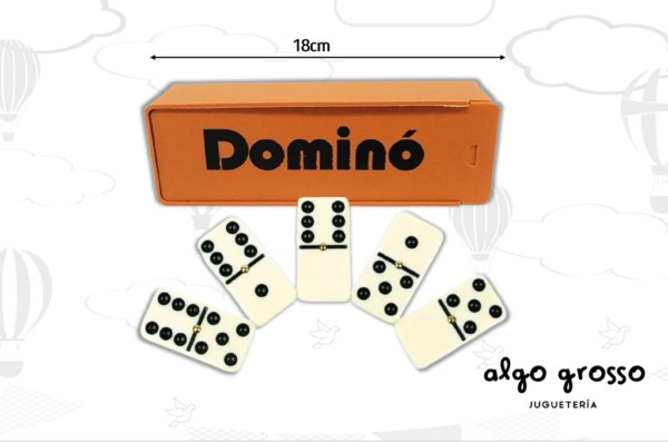 DOMINO ESTUCHE PLASTICO art.FDDOM368