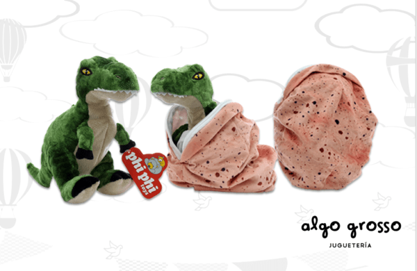 DINOSAURIO PELUCHE 20CM SE EMBOLSA art.1632