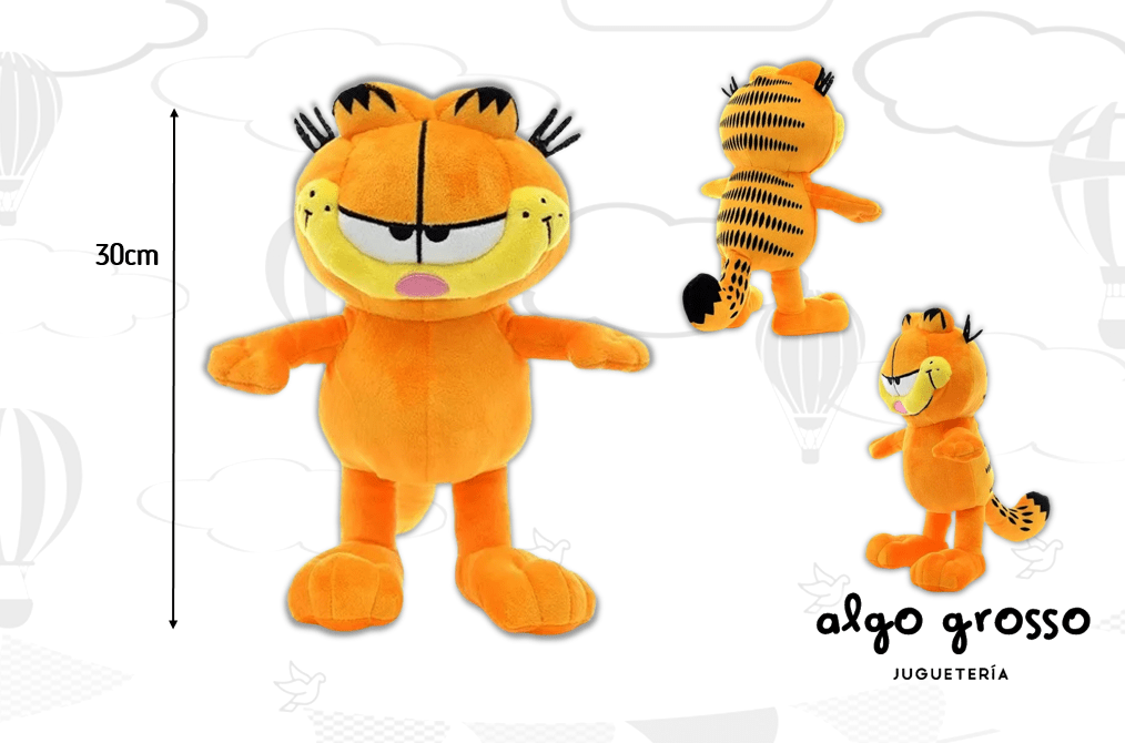 Doudou Chien ANIMAGIC Garfield Classique Peluche Chat Toute Douce