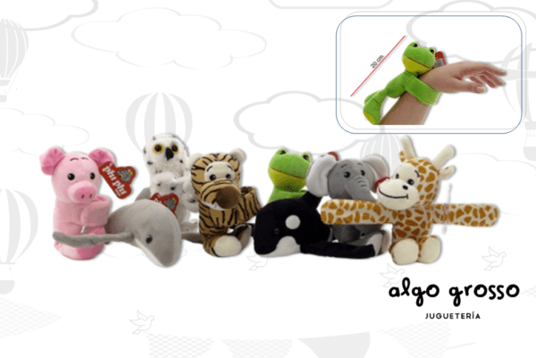 ANIMALES PELUCHE PULSERA art.9533