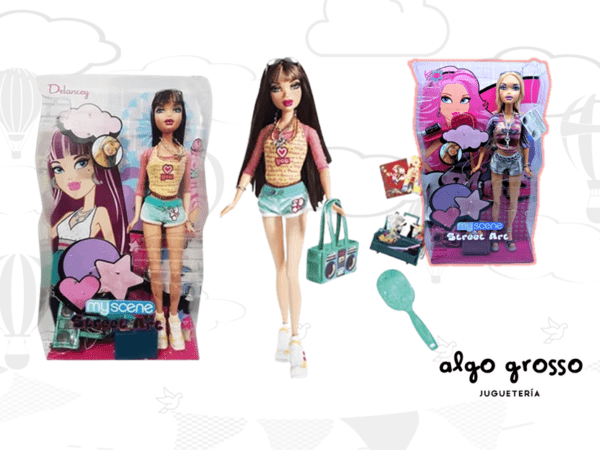 BARBIE MUÑECA 29CM  Y ACCESORIOS "MY SCENE" art.N2723