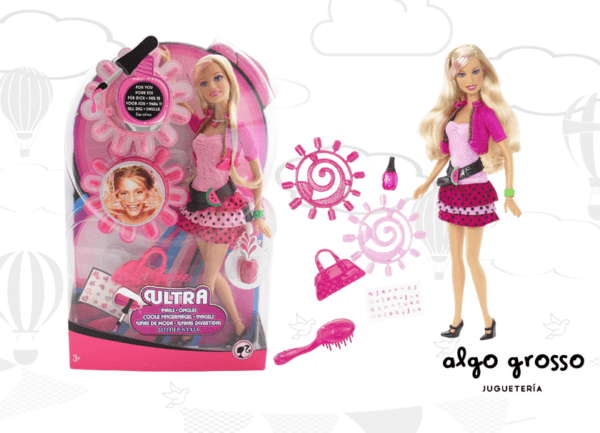 BARBIE MUÑECA 29CM UÑAS ULTRA + ACCESORIOS "MY SCENE" art.N4756