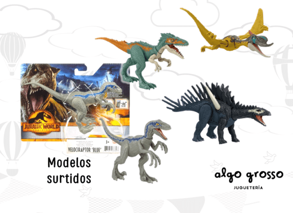 JURASSIC WORLD FIGURA DE DINOSAURIOS 17CM "SURTIDO" art.HDX18