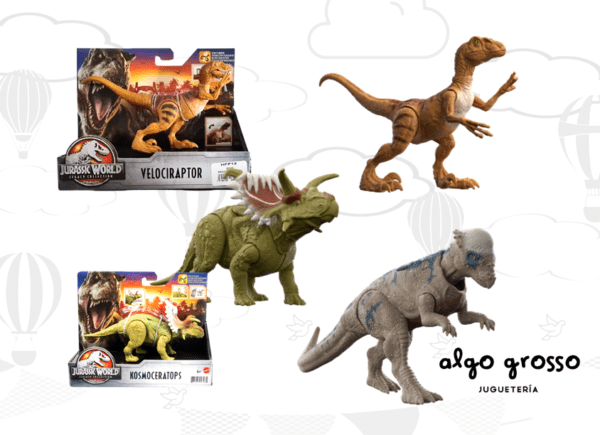 JURASSIC WORLD DINOSAURIOS CON MOVIMIENTOS 19CM "SURTIDO" art.HFF13