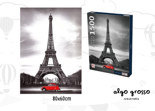PUZZLE 1500 PIEZAS TORRE EIFFEL / HAO XIANG art.BL9026