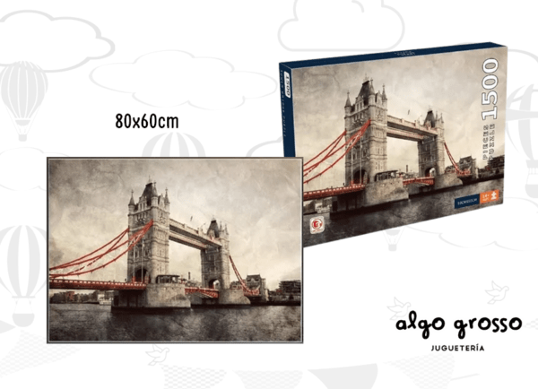 PUZZLE 1500 PIEZAS TOWER BRIDGE / HAO XIANG art.BL9027