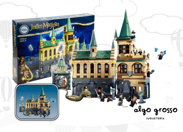 HARRY POTTER CASTILLO HOGWARTS CAMARA DE LOS SECRETOS 1226 PIEZAS "ALTERNATIVO" art.X19053