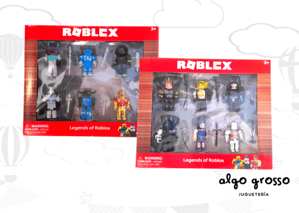 ROBLOX 6 FIGURAS + ACCESORIOS "ALTERNATIVO"
