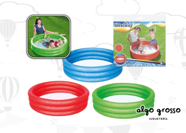 BESTWAY PILETA CIRCULAR 3 AROS 122x25cm art.51025