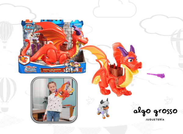 PAW PATROL MEGA DRAGON + FIGURA art.17754
