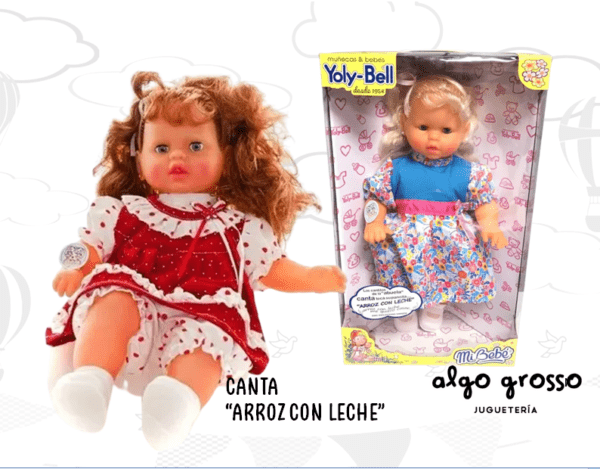 MUÑECA MARILU CANTA ARROZ CON LECHE art.920