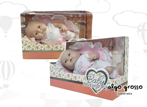 BABY LOVELY BEBE RECIEN NACIDO DE 38CM art.843
