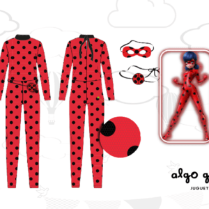 DISFRAZ LADY BUG MIRACULOUS TALLE 1 art.1725-1