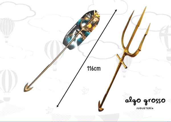TRIDENTE DE POSEIDON "AQUAMAN" 116CM "ALTERNATIVO"