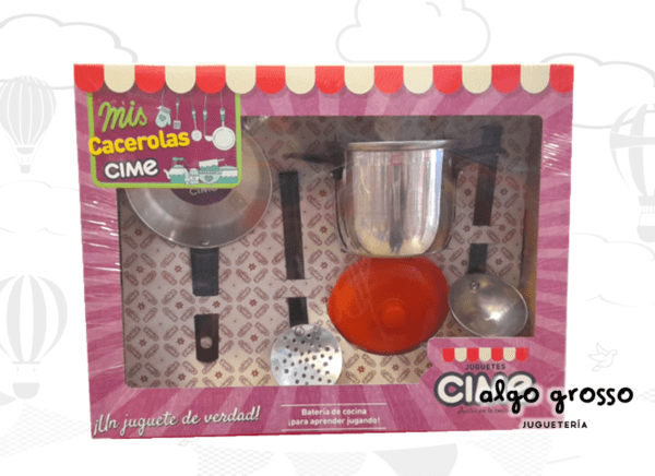 CIME MINI BATERIA DE COCINA 6 PIEZAS art.420