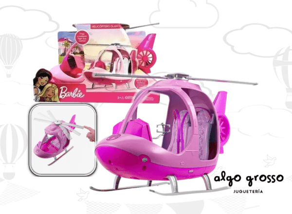 HELICOPTEROBARBIE GLAM - PARA MUÑECAS DE 29CM art.760