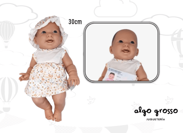 BEBE LINEA TUYO - BEBOTE DE 30CM "CASITA DE MUÑECAS" art.115
