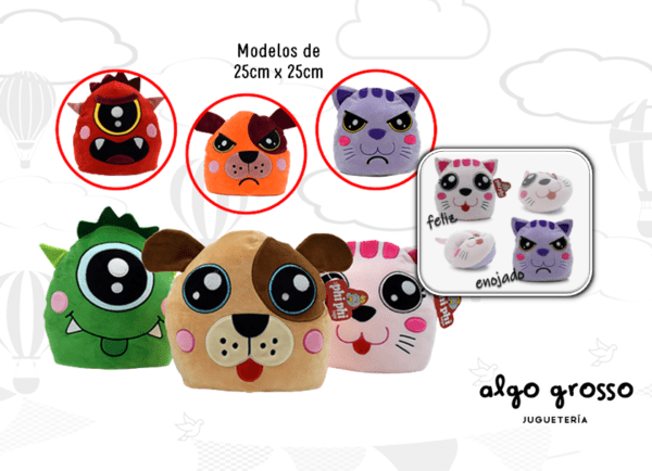 ANIMALES REVERSIBLES PELUCHE art.9614