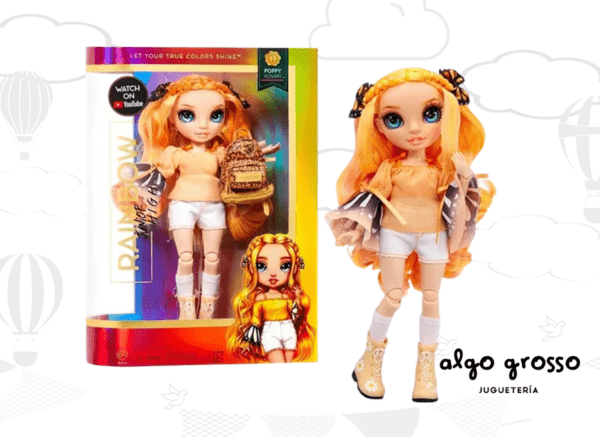RAINBOW HIGH JUNIOR POPPY ROWAN MUÑECA 29CM art.579960