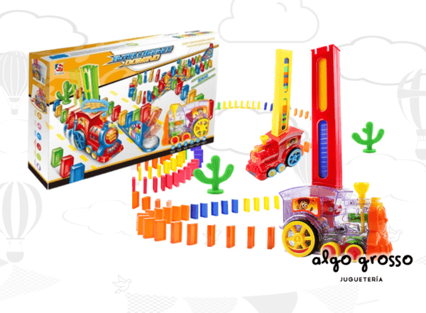 TREN DOMINO CON LUZ - SONIDO Y MOVIMIENTO art.58920