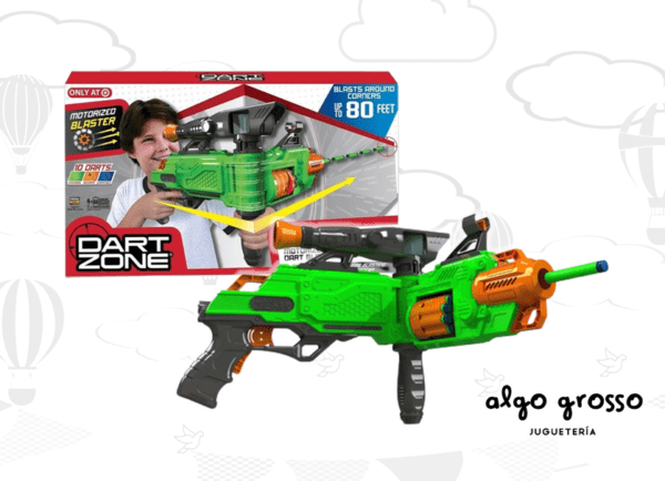 DART ZONE ARMA CORNERFIRE LANZA DARDOS art.61076
