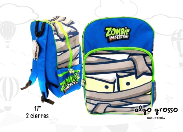 MOCHILA DE ESPALDA 17" *ZOMBIE INFECTION* art.B17-E