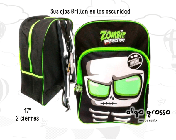 MOCHILA DE ESPALDA 17" *ZOMBIE INFECTION* art.B17-D