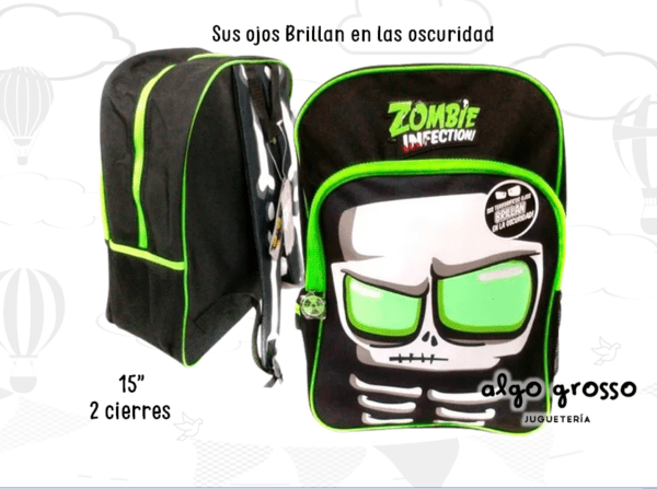 MOCHILA DE ESPALDA 15" *ZOMBIE INFECTION* art.B15-B