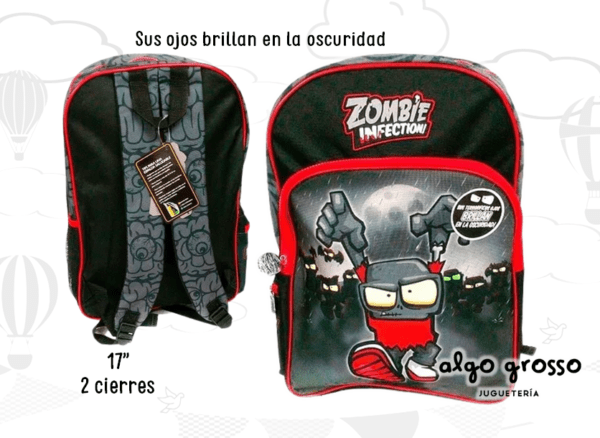 MOCHILA DE ESPALDA 17" *ZOMBIE INFECTION* art.B17-C