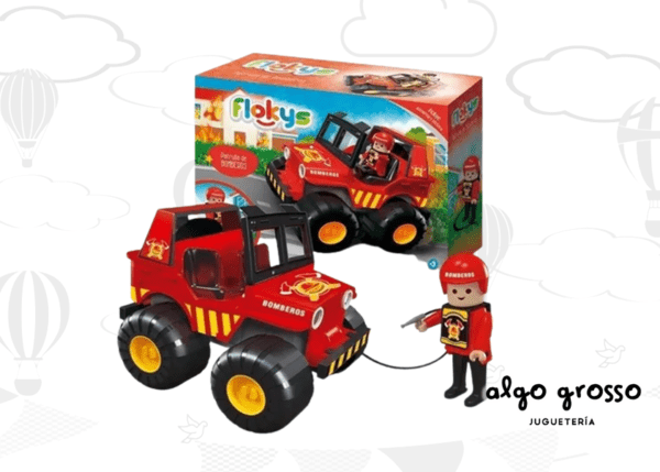 FLOKYS JEEP BOMBEROS AL RESCATE art.2012