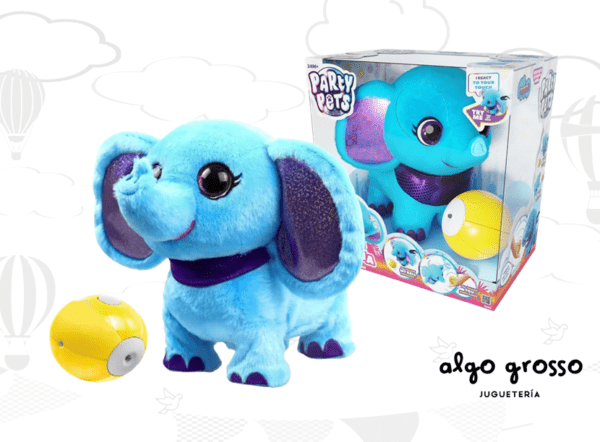 PARTY PETS WANDA ELEFANTE INTERACTIVO art.PPNESH001