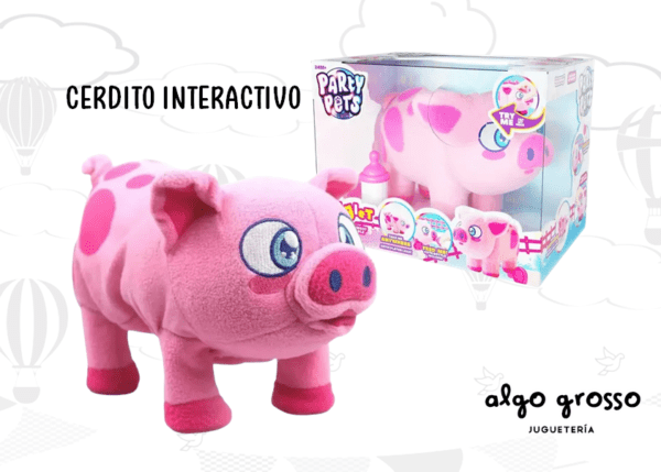 PARTY PETS ROSITA LA CERDITA INTERACTIVO art.PPPIG001