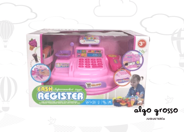 CAJA REGISTRADORA CON SONIDO + ACCESORIOS art.888-21