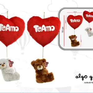 CORAZON CON OSO COLGANTE art.2203