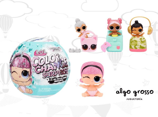L.O.L. SURPRISE! COLOR CHANGE SISTER GLITTER PELOTA SORPRESA art.585305