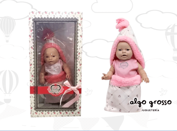 BABY LOVELY BEBOTE CHICO CON PORTAENFANT art.893