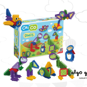 CRICO DINOS 58 PIEZAS - PERSONAJES + STICKERS art.3056