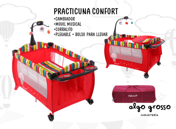 PRACTICUNA PLEGABLE CONFORT DELUXES art.749
